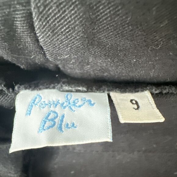 Vintage Capri Pants Womens Juniors 9 Black - Picture 5 of 9